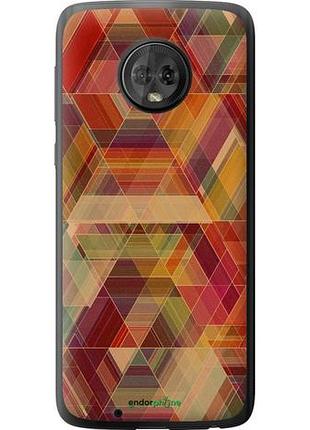 Чехол на motorola moto g6 геометрический узор "904u-982-10746"