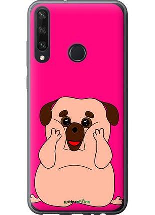 Чохол на huawei y6p веселий мопс "4908u-1952-10746"