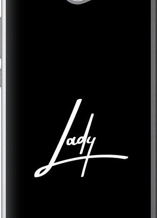 Чехол на huawei y7 2017 lady 2 "4867u-1019-10746"
