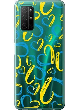 Чехол на huawei honor 30s сердца ua "5292u-1897-10746"