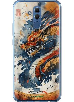 Чехол на huawei mate 20 lite ярость дракона "6112u-1575-10746"