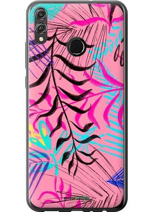 Чехол на huawei honor 8x растительный узор 2 "4740u-1596-10746"