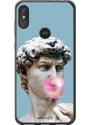 Чехол на motorola one power микеланджело "4500u-1588-10746"