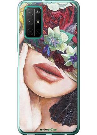 Чехол на huawei honor 30s head flower "4460u-1897-10746"