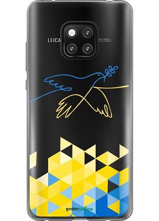 Чехол на huawei mate 20 pro птица мира "5231u-1567-10746"