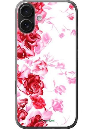 Чохол на iphone 16 plus намальовані троянди "724u-3714-10746"