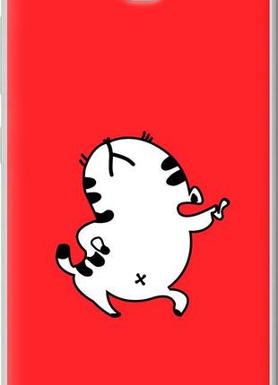 Чехол на huawei honor 3c котик "4577u-307-10746"