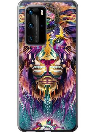 Чохол на huawei p40 pro люмінесцентний лев "4037u-1839-10746"