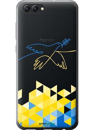 Чехол на huawei honor v10 / view 10 птица мира "5231u-1579-10746"