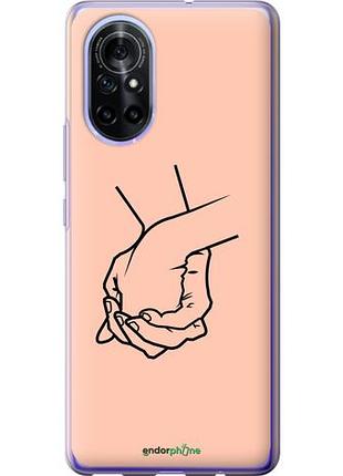 Чехол на huawei nova 8 руки "4896u-2245-10746"