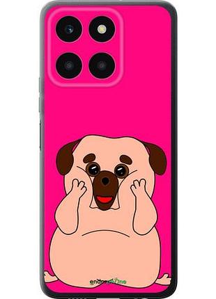 Чохол на huawei honor x6a веселий мопс "4908u-3340-10746"