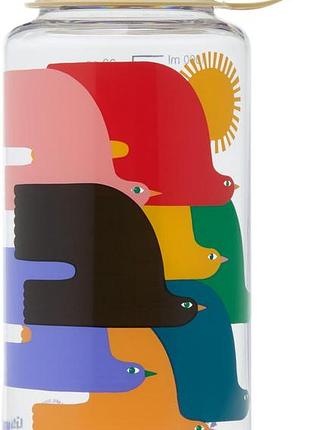 Пляшка для води nalgene wide mouth sustain 950ml (flock)