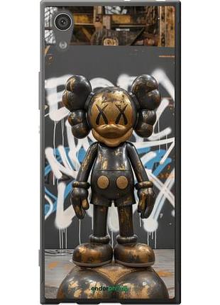 Чехол на sony xperia xa1 g3112 bronze kaws v3 "6099u-964-10746"