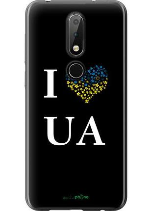 Чехол на nokia 6.1 plus i love ua "1112u-1539-10746"