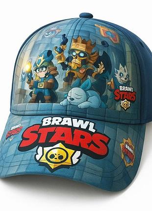 Дитяча бейсболка sport line із принтом brawl stars