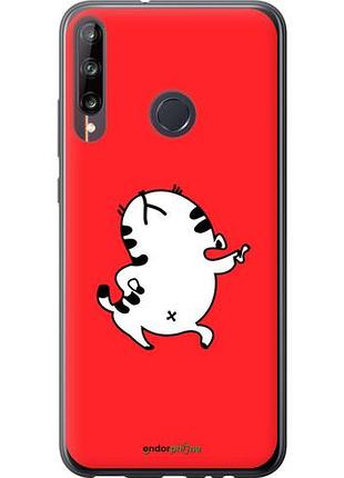 Чехол на huawei p40 lite e котик "4577u-1875-10746"