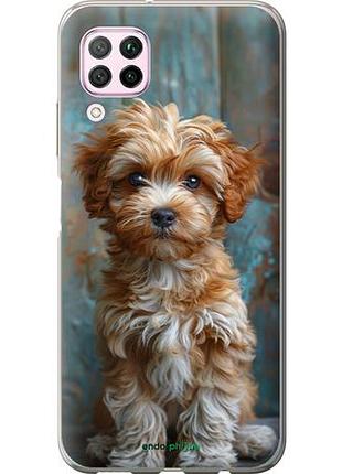 Чехол на huawei p40 lite щенок мальтипу "6157u-1887-10746"