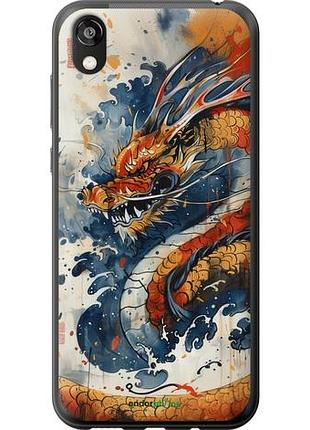 Чехол на huawei honor 8s ярость дракона "6112u-1679-10746"