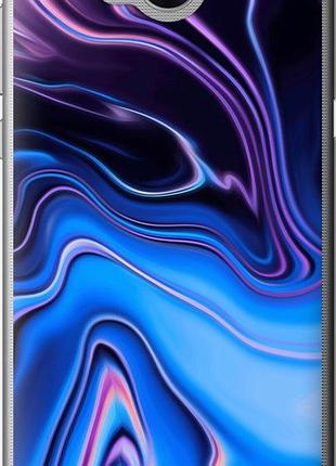 Чехол на huawei y5 2017 узор воды "4491u-992-10746"