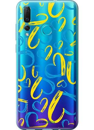 Чехол на huawei nova 4 сердца ua "5292u-1632-10746"