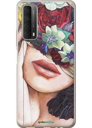 Чехол на huawei p smart 2021 head flower "4460u-2100-10746"