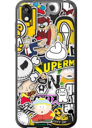 Чехол на huawei honor 8s popular logos "4023u-1679-10746"