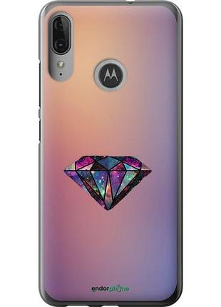 Чехол на motorola moto e6 plus диамант "4352u-1780-10746"