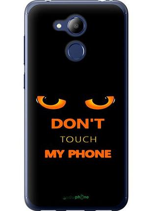 Чехол на huawei honor 6c pro don't touch the phone "4261u-1358-10746"