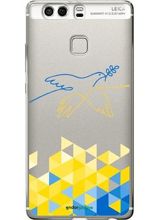 Чохол на huawei p9 plus птах світу "5231u-300-10746"
