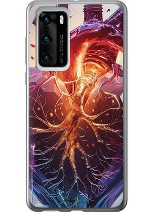 Чехол на huawei p40 crystal heart "6070u-1840-10746"
