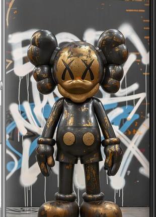 Чехол на sony xperia m5 e5633 bronze kaws v3 "6099u-217-10746"