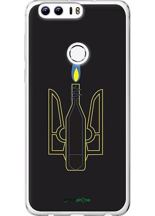 Чехол на huawei honor 8 коктейль молотова "1044u-351-10746"