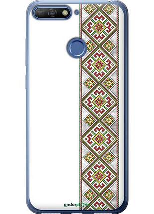Чехол на huawei honor 7a pro вышиванка 8 "574u-1440-10746"