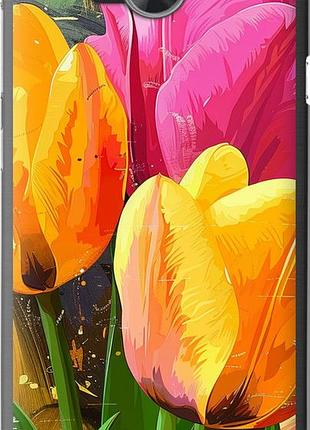 Чохол на huawei y3ii/ y3 2 намальовані тюльпани "5990u-495-10746"