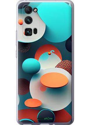 Чехол на huawei honor 30 pro горошек абстракция "5608u-1920-10746"