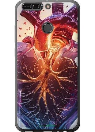 Чехол на huawei honor v9 / honor 8 pro crystal heart "6070u-1246-10746"