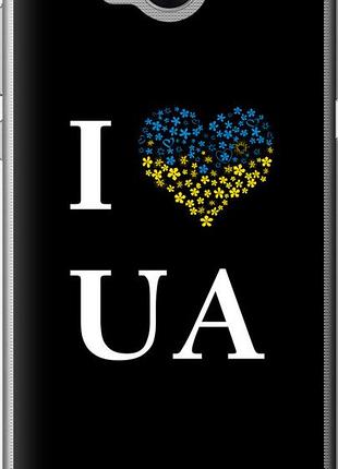 Чехол на huawei y5 2017 i love ua "1112u-992-10746"