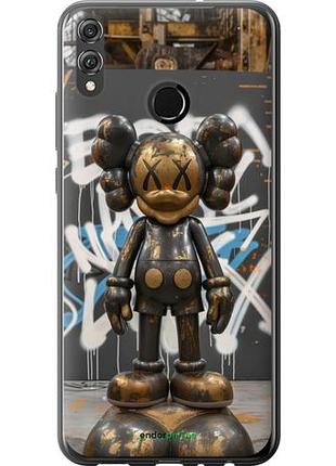 Чехол на huawei honor 8x bronze kaws v3 "6099u-1596-10746"
