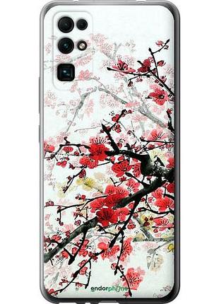 Чехол на huawei honor 30 цветущий куст "831u-1921-10746"