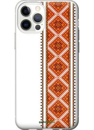 Чехол на iphone 12 pro вышиванка 25 "593u-2052-10746"