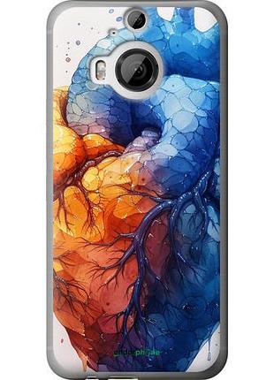 Чехол на htc one m9 plus арт-сердце "6034u-134-10746"