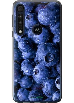 Чехол на motorola one macro голубика "4459u-1812-10746"