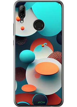Чехол на huawei nova 3 горошек абстракция "5608u-1535-10746"