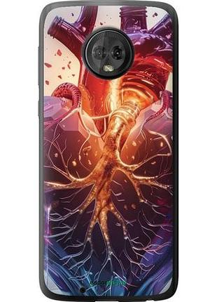 Чехол на motorola moto g6 crystal heart "6070u-982-10746"