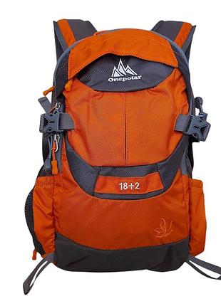 Жіночий рюкзак onepolar 1533 orange 18+2 л — комфорт, стиль і надійність щодня