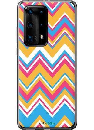 Чехол на huawei p40 pro plus шеврон v2 "1057u-1917-10746"