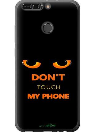 Чехол на huawei honor v9 / honor 8 pro don't touch the phone "4261u-1246-10746"