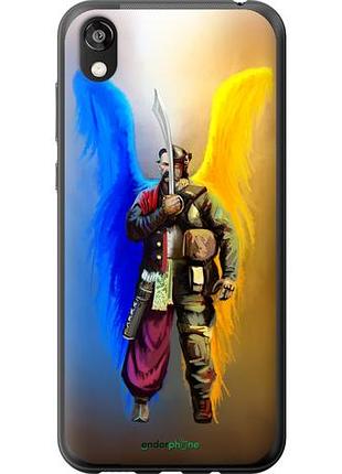Чехол на huawei honor 8s воин-ангел "5317u-1679-10746"