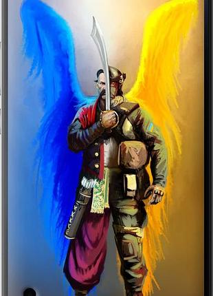 Чехол на huawei honor 6 plus воин-ангел "5317u-179-10746"