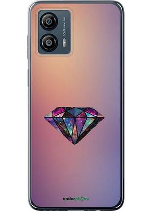 Чехол на motorola moto g53 диамант "4352u-3047-10746"